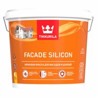 Tikkurila Facade Silicon База VVA 2.7 л, Акриловая краска для фасадов и цоколей