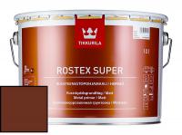 Tikkurila Rostex Super 10 л, Противокоррозионная грунтовка быстрого высыхания Ростекс Супер, красно-коричневый
