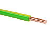 ПуВ (ПВ-1) 1 х 6 мм2, Желто-зеленый провод