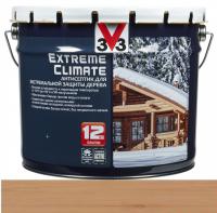 Extreme Climate, французский беж, 9 л, Антисептик на водной основе для экстремальной защиты древесины