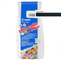 Затирка "Ultracolor Plus" с водоотталкивающим и антигрибковым эффектом, №61 Гранат (черно-синий), 2 кг