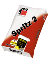 Baumit Spritz 2, 25 кг, Цементный набрызг под штукатурные покрытия