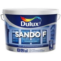 Dulux Sando F Баз BW белая 10 л, Краска для минеральных фасадов глубокоматовая, водно-дисперсионная