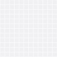 Мозаика для ванной, Темари, Керама Марацци, 29.8 х 29.8 см, белый матовый, 20059