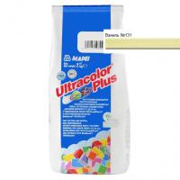Затирка "Ultracolor Plus" с водоотталкивающим и антигрибковым эффектом, №131 Ваниль, 2 кг