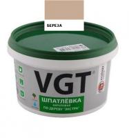 VGT Экстра береза 1 кг, Шпаклевка акриловая по дереву, тонкодисперсная