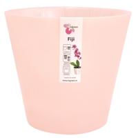Горшок для цветов InGreen Фиджи Орхидея Деко, розовый перламутр, 160 мм, 1.6 л