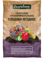 Удобрение органоминеральное, плодово-ягодное,0.7 кг, Огородник