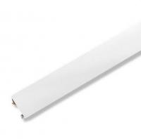 Реечная раскладка Жемчужно-белый C01, s-дизайн, 3 м, 25 х 0.4 х 15 мм