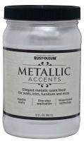 Metallic Accents Краска с эффектом насыщенного металлика на акриловой основе, морская раковина, 0.946 л