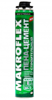 MAKROFLEX Пена-Цемент Строительный, клей-пена для стройматериалов, 0.85 л