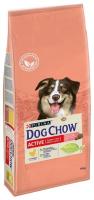 Dog Chow Active, 14 кг, Сухой корм для собак активным режимом жизни, с курицей, Пурина Дог Чау