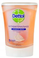 Жидкое мыло антибактериальное с ароматом грейпфрута, Dettol, запасной блок, 250 мл
