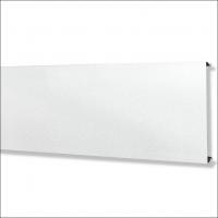 Рейка Cesal Жемчужно-белый C01, s-дизайн, 3 м, 100 х 0.4 х 15 мм