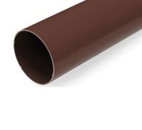 Водосточная труба, пластик, коричневый, 90 мм, 3 м