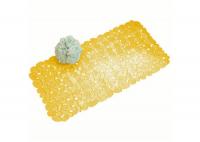 Spa-коврик для ванны АQUA-PRIME, 70 х 35 см, камешки, желтый