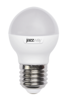 Лампа светодиодная шар  9W E27 5000K JazzWay