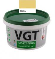 VGT Экстра сосна 0.3 кг, Шпаклевка акриловая по дереву, тонкодисперсная