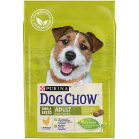 Dog Chow Small Breed Adult с курицей, 2.5 кг, Схой корм для взрослых собак мелких пород Пурина Дог Чау