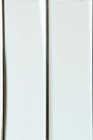 Вагонка ПВХ DeKOR Panel Софитто 2, Хром, 200 х 8 х 3000 мм