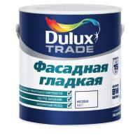 Dulux Фасадная краска Баз BW 2.5 л, Гладкая водно-дисперсионная