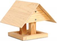 Кормушка для птиц Комплект-Агро Избушка, 24 х 20 х 17 см