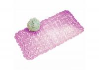 Spa-коврик для ванны АQUA-PRIME, 70 х 35 см, камешки, розовый