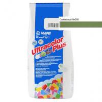 Затирка "Ultracolor Plus" с водоотталкивающим и антигрибковым эффектом, №260 Оливковый, 2 кг