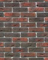 Цементная плитка White Hills Лондон Брик, темно-коричневый и красный, 301-40