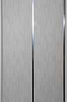 Вагонка ПВХ DeKOR Panel Софитто 2, Штрих серый, 200 х 8 х 3000 мм