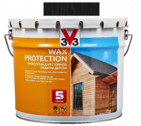 V33 Wax Protection венге 9 л, Антисептик для дерева с добавлением воска