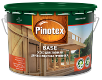 Пинотекст База бесцветная 10 л, Грунтовка антисептик для древесины Pinotex BASE