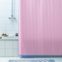 Штора для ванн Rigone, розовый, 180 х 200 см