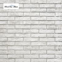 Гипсовая плитка Monte Alba Лофт Брик, белый, A330-00