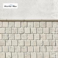 Гипсовая плитка Monte Alba Тоскана, белый, A565-00