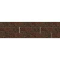 Клинкерная плитка фасадная структурная, Semir Brown, серо-коричневый, 24.5 х 6.58 х 0.74 см