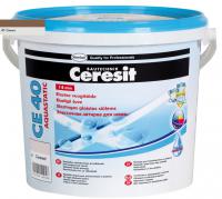 Ceresit СЕ 40 Aquastatic, Эластичная водоотталкивающая затирка для швов (до 10 мм) сиена (№47), 2 кг