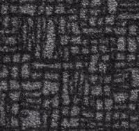 Влаговпитывающий коврик Mexico 90х150 см, черно-серый