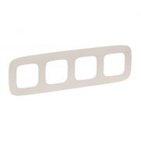 Legrand Valena ALLURE Слоновая кость Рамка 4-ая, 754314