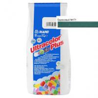 Затирка "Ultracolor Plus" с водоотталкивающим и антигрибковым эффектом, №171 Бирюзовый, 2 кг