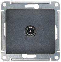 Schneider Glossa Антрацит Розетка TV, GSL000791