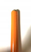 Черенок деревянный с пластиковым покрытием, 1.25 м, 30 мм, оранжевый