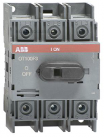 ABB  Рубильник 3п OT100F3 100А