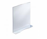 Зеркало с полочкой, для ванной, 65 см, белый, Milardo Victoria, VIC6500M98, 150 х 674 х 828 мм