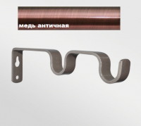 Кронштейн habito двухрядный DIY 16мм, медь антик, 145 х 45 мм