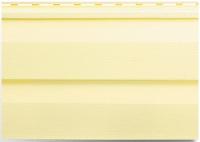 Сайдинг виниловый Альта-Сайдинг Стандарт, лимонный, 230 х 3000 мм