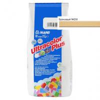 Затирка "Ultracolor Plus" с водоотталкивающим и антигрибковым эффектом, №258 Бронзовый, 2 кг