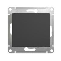 Schneider Glossa Антрацит Выключатель 1-клавишный, GSL000711