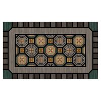 Коврик придверный Mexical Tiles ,46 х 76 см, Мексиканская плитка