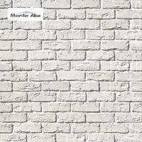 Гипсовая плитка Monte Alba Вельс Брик, белый, A390-00